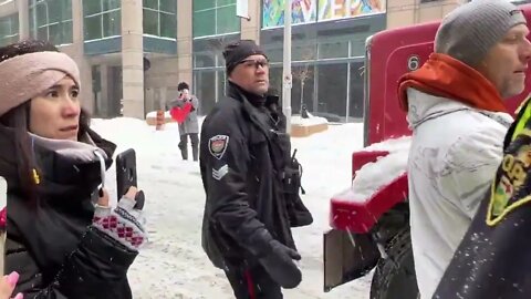 POLICE MOVE IN ON REMAINING PROTESTORS