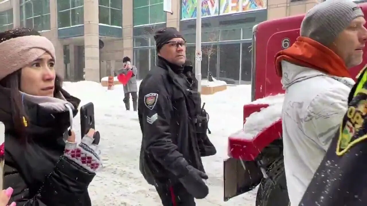 POLICE MOVE IN ON REMAINING PROTESTORS