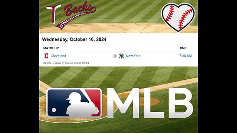 T-Backs Sports Bar and Grill Sports Schedule and Wingsday wing special for Wednesday Oct 16, 2024
