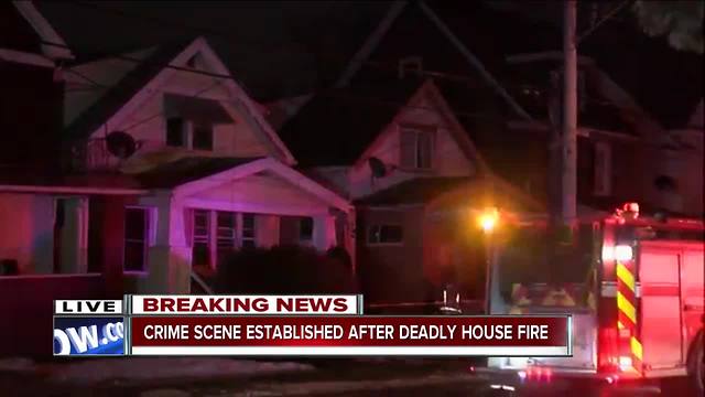 Woman found dead inside burning Buffalo home