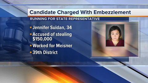 State House candidate charged in alleged embezzlement of Oakland Co. Treasurer funds
