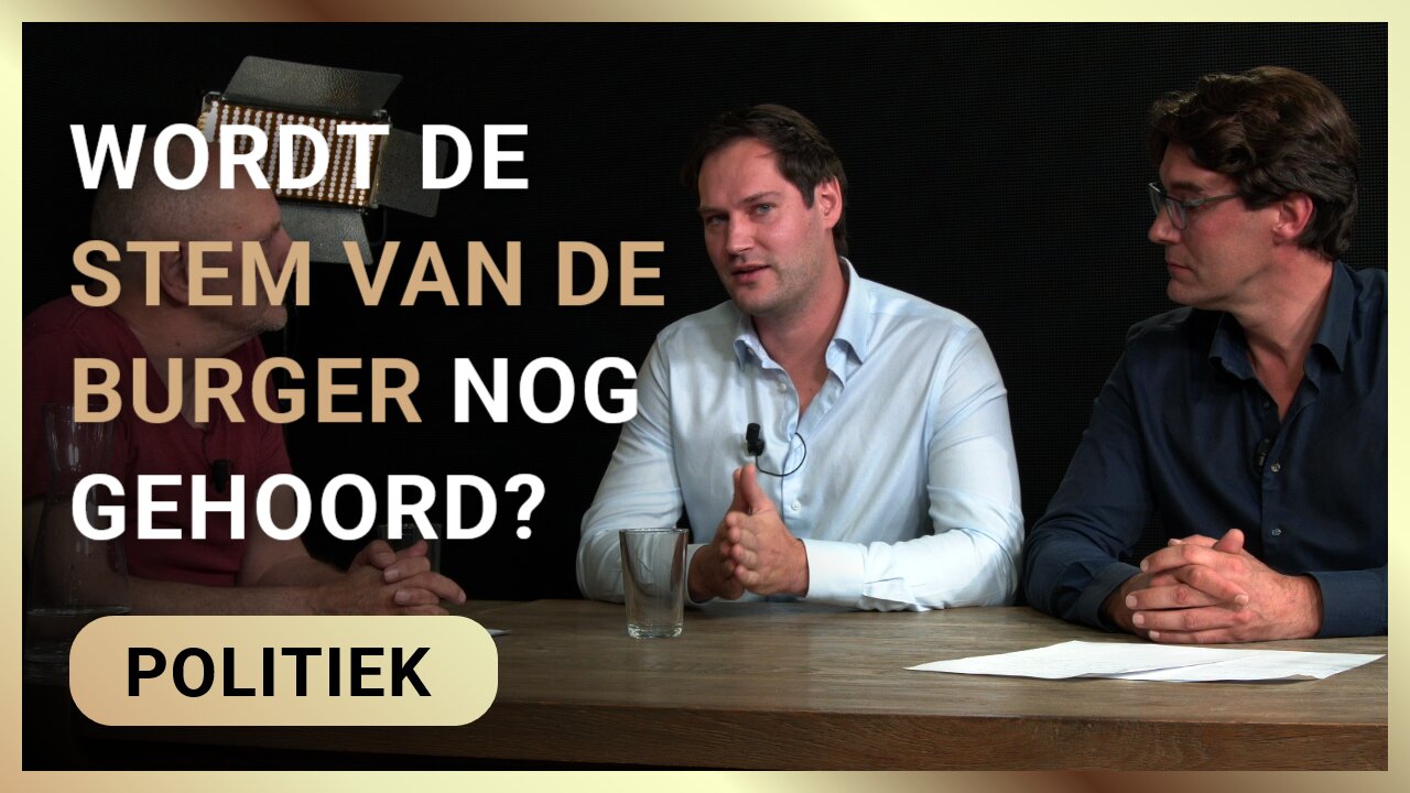 Wordt de stem van de burger nog gehoord? - Max von Kreyvelt met Robert Post en Sander Rutte
