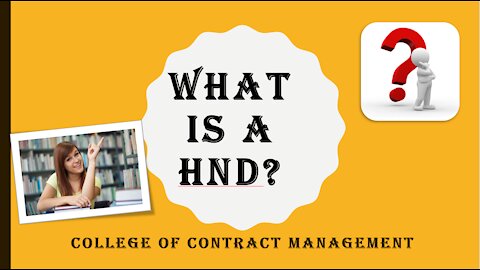 what is a HND