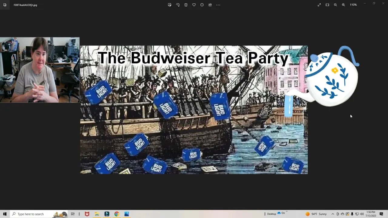 Budweiser Tea Party And More! 😂