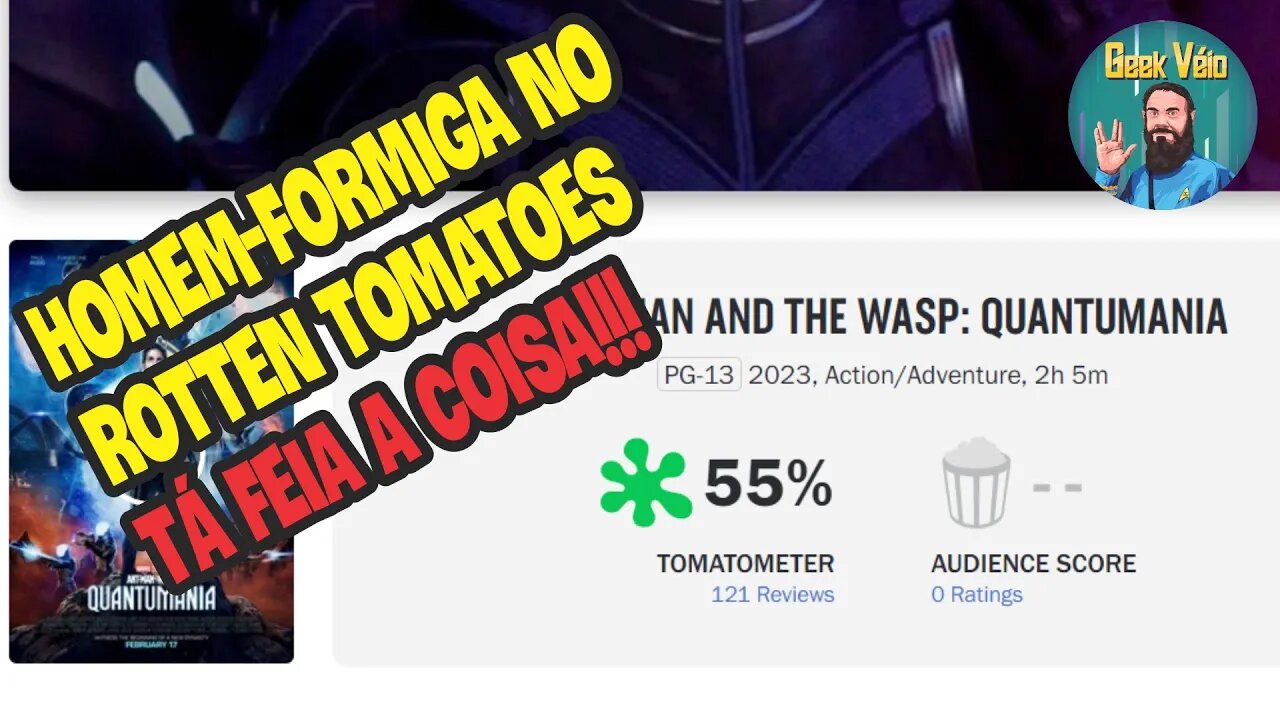 Homem-Formiga no Rotten Tomatoes