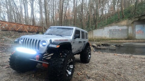 Jeep Axial Scx6 how to fill send it.