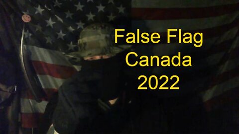 Canadian trucker, false flag?