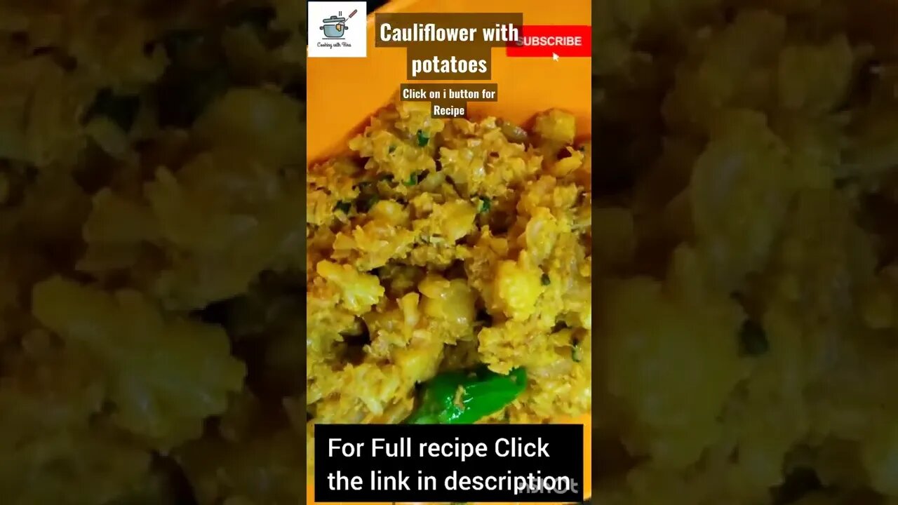 Cauliflower with potatoes | Aloo Gobhi by Cooking With Hira