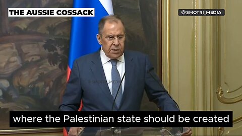 Sergei Lavrov: "Little remains of the territories where a Palestinian state