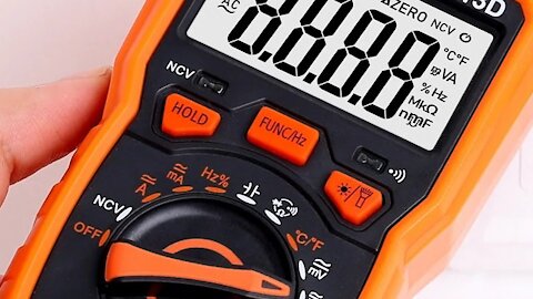 Digital Multimeter 6000 counts Auto Ranging ACDC voltage meter