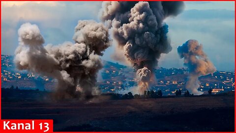 Black smoke seen billowing in southern Lebanon near border with Israel