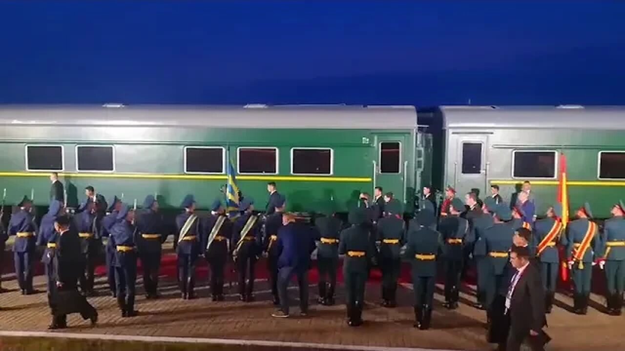 North Korea leader Kim Jong Un arrives in Russia via train
