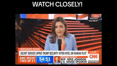 Classic RNC Trump MAGA video-bomb CNN