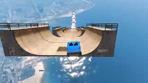 GTA 5 mega ramp gameplay