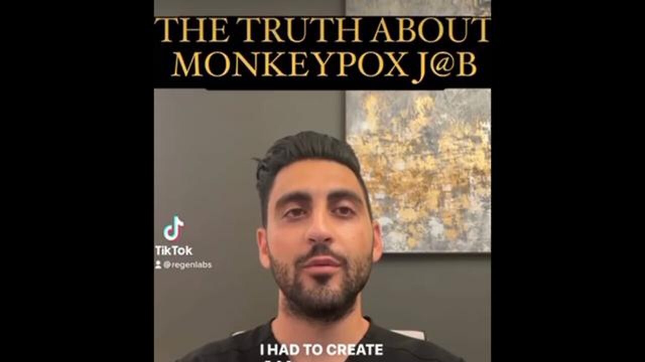 ๐๐ The Monkeypox โvaccineโ has the antibiotic that wheelchaired this Doctor, ciprofloxacin