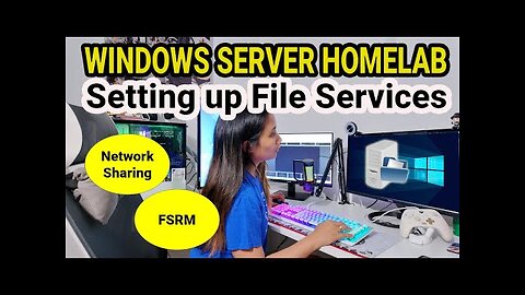 File Services Homelab: Setting up Network Sharing on Windows Server