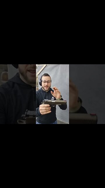 Grabbing the slide and firing