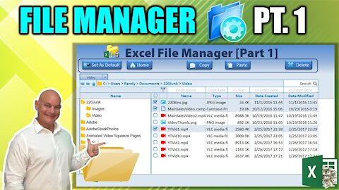 Learn How To Create This AMAZING File Manager In Excel [Part 1]