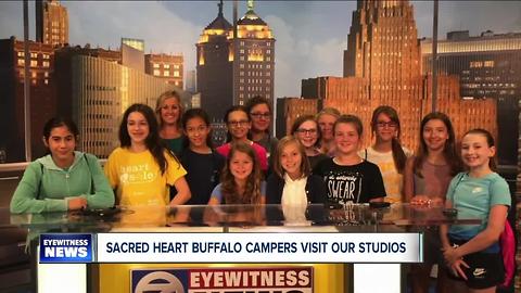 Sacred Heart Summer Camp tours WKBW