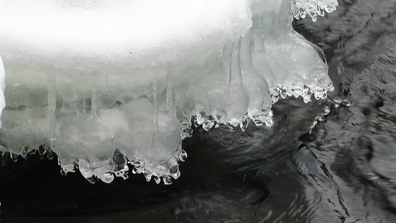 Adirondack Mountains - Warm Winter Day on the River Bend