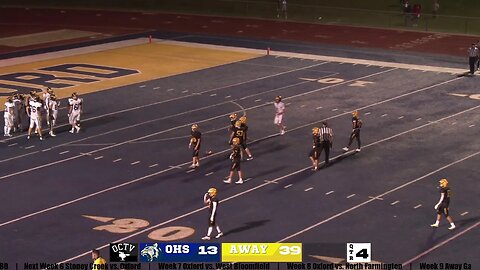 Oxford vs. Clarkston Varsity Football 9/22/23