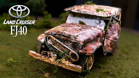 Epic Restoration of Destroyed Toyota Land Cruiser FJ40 Jeep