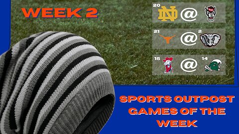 Quick Preview | Bama Host Texas | Norte Dame 1st Test In NC | Crucial G5 Game - CFB Week 2