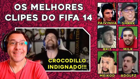 O DESABAFO DO CROCODILLO. SHARK, ADOLFZ, VÉIO, BRIT, ETC: MELHORES CLIPES DO FIFA 23 - PS5 - Ep. #14