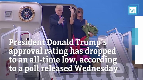 Trump Approval Rating At All-Time Low