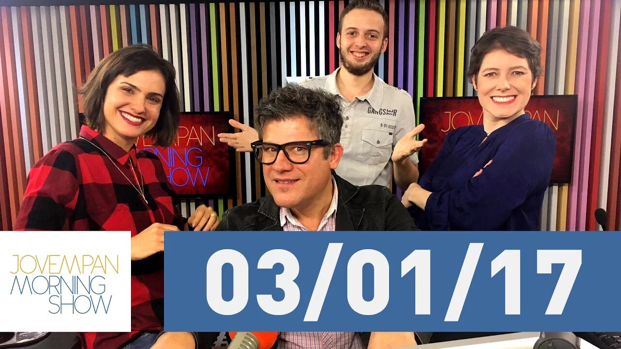 Morning Show - edição completa - 03/01/17