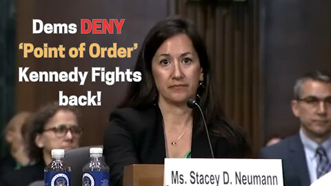Democrats Deny Cross-Examination. Kennedy Fights Back!