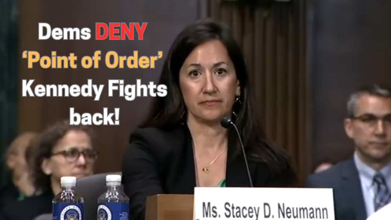 Democrats Deny Cross-Examination. Kennedy Fights Back!
