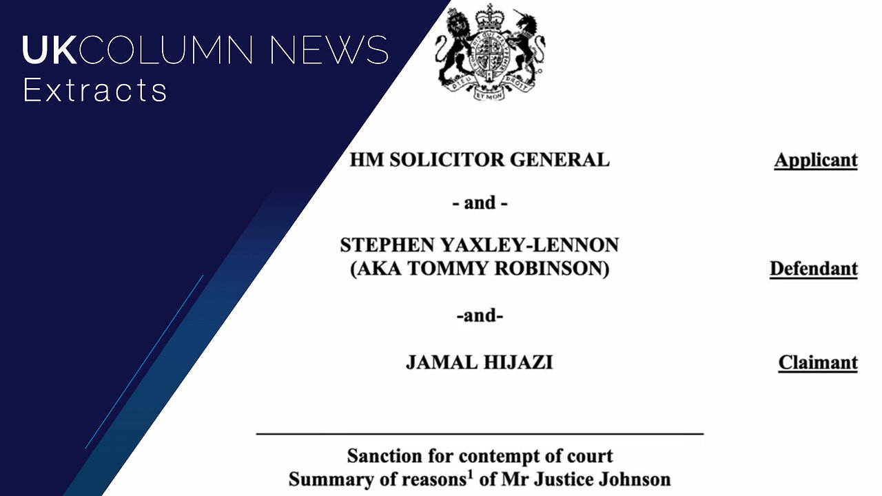 Judicidal Supremacy: When Courts Rule Over Law - UK Column News