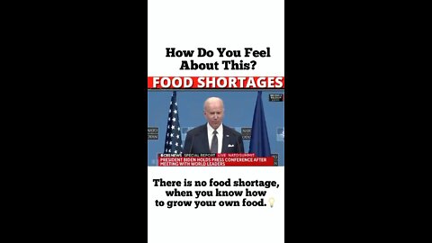 Food shortages?