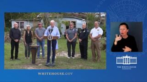 Biden- 'We will INCREASE the number and intensity of extreme weather events'