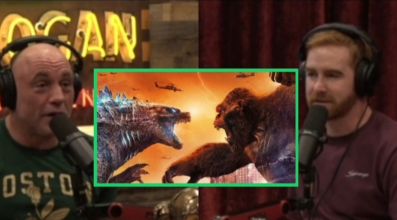 JRE: KING KONG and GODZILLA old movies were so Corny
