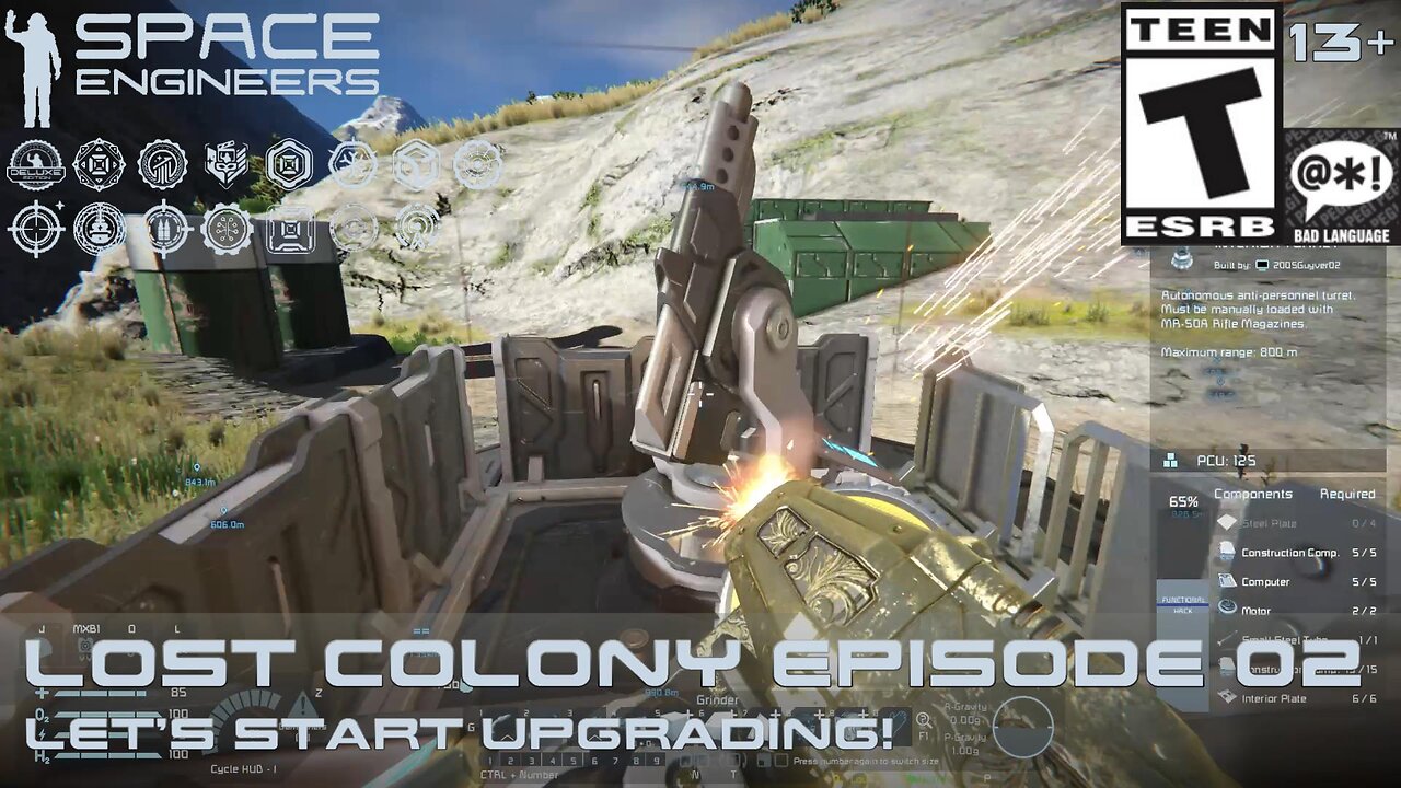 Space Engineers 2024 (Lost Colony Episode 02) Let's start upgrading!