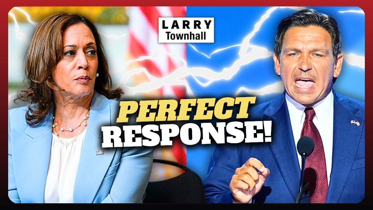 DON'T MESS With DeSantis During a Hurricane: Kamala Gets OWNED!