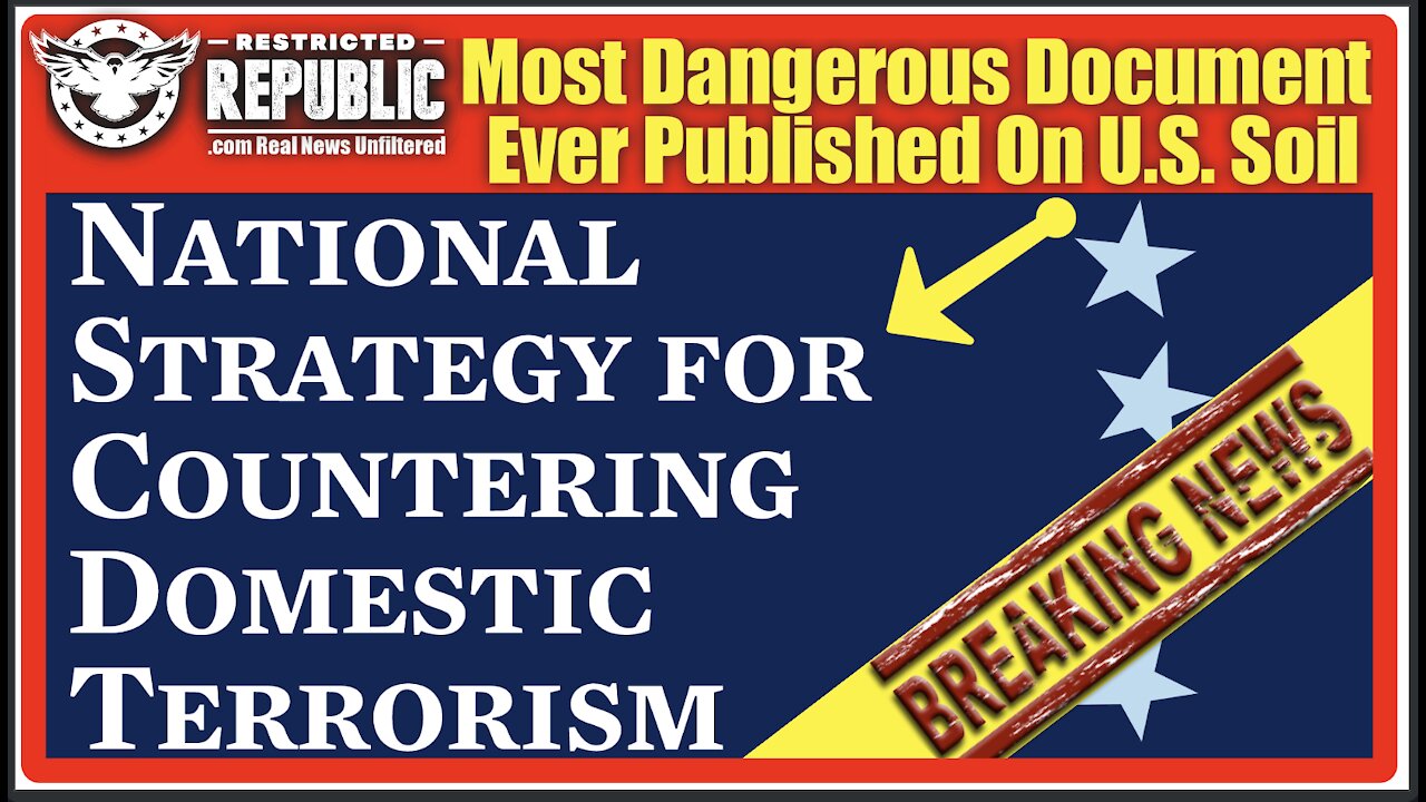 JUST IN! Biden Releases The Most Dangerous Document Ever Published On US Soil. 4 Pillars To Tyranny!