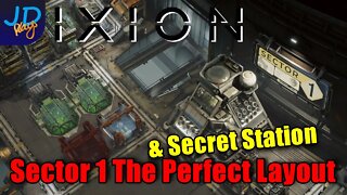 Sector 1 The Perfect Layout & Finding a Secret Station 🚀 IXION - New Player Guide, Tutorial