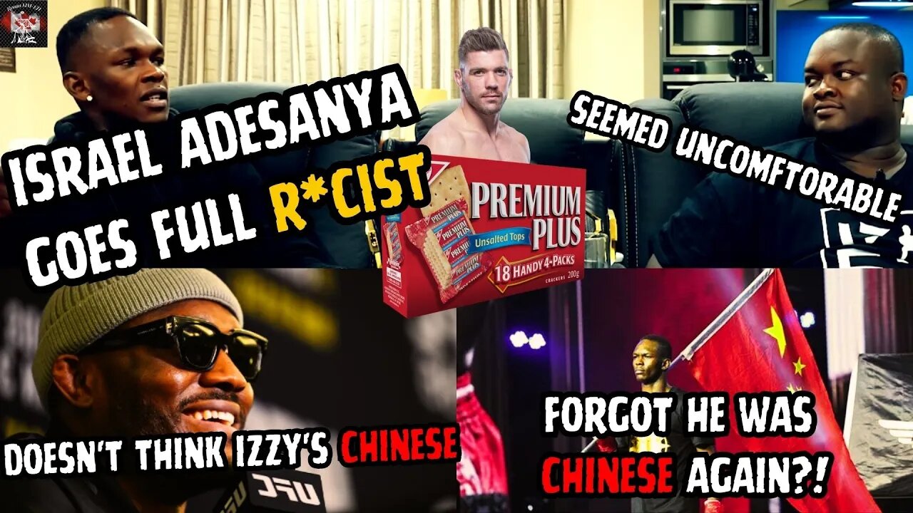 Israel Adesanya SPEWS R*CIAL EPITHETS Towards Dricus Du Plessis