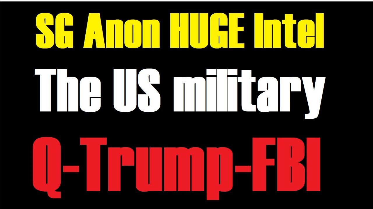 SG Anon HUGE Intel Aug 2: The US military, DOJ/Pentagon Guidance: Domestic Use US Army | Q-Trump-FBI