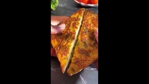 Paneer Basen Toast # easy # healthy breakfast # save for later to try r