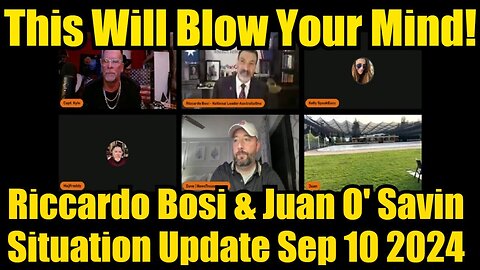 Riccardo Bosi & Juan O' Savin Situation Update 10/30/2024 - This Will Blow Your Mind!