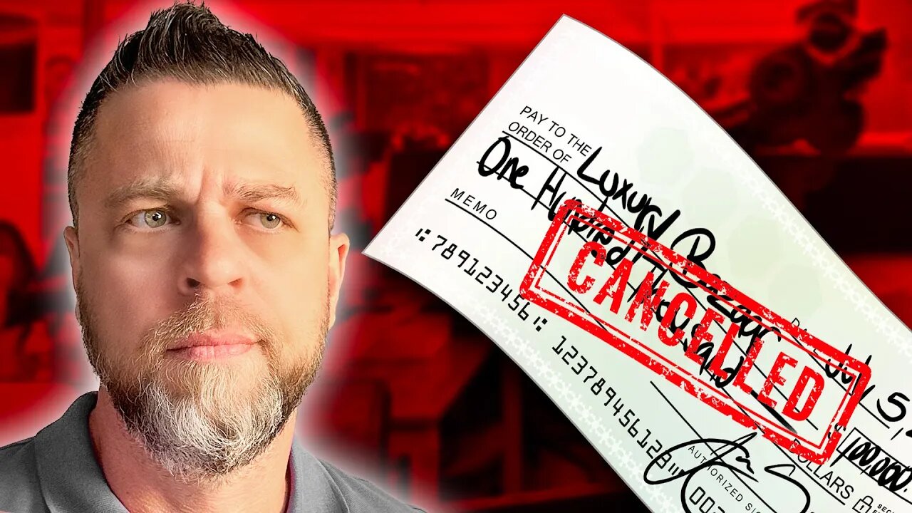 UNREAL! Client Cancelled a $100K Check after Receiving His Watch!