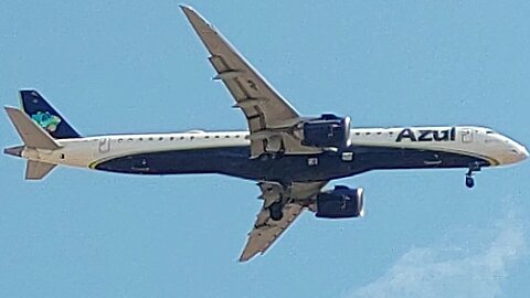 Embraer 195 E2 PS-AEJ coming from Recife to Fortaleza