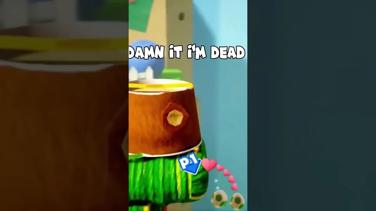 Dead #nintendo #yoshi #yoshiscraftedworld #gaming #supermario #yoshi #shorts #streamer #viral #fyp