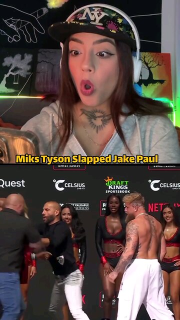 Miks Tyson Slapped Jake Paul
