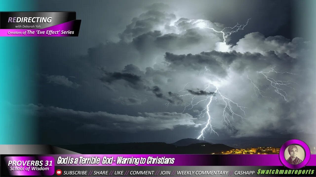 God is a Terrible God - Warning to Christians