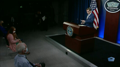 Pentagon Press Secretary Holds News Conference